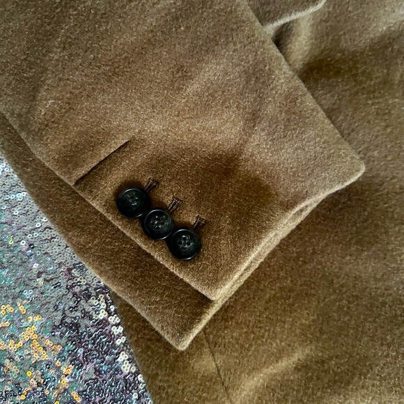 LOFT Women Double Breasted Tan Coat Jacket Size XXL - Picture 7 of 16